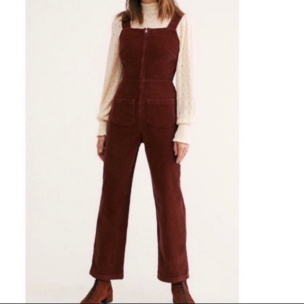 Free People corduroy overalls / jumpsuit